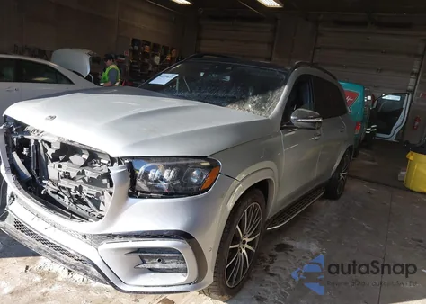 2025 Mercedes-Benz Gls 580 4Matic z USA, uszkodzony, nr VIN 4JGFF8FEXSB276957